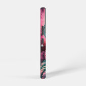 Kosmische Hibiscus Dromen Roze Tropische Bloem Samsung Galaxy Hoesje (Rechterkant)