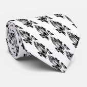 Kosmische hoogten: Ruimteraket  Stropdas (Opgerold)