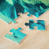 Kosmische Indigo Planet onder Verbazingwekkend Uni Legpuzzel (Zijkant)