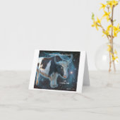 Kosmische Jakken Kaart (Gele Bloem)