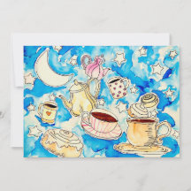 kosmische kaneelbroodjes & koffiekopjes kunst