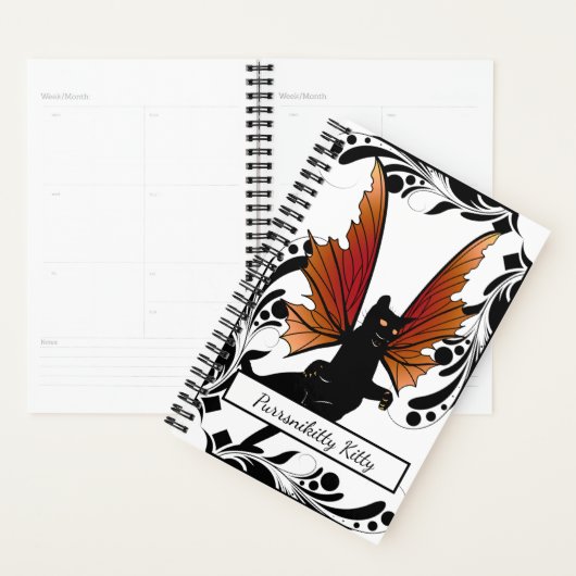 Kosmische Kat Acorn Planner (Display)