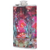 Kosmische Kat Alpha Heupfles (Links)