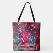Kosmische Kat Alpha Tote Bag (Voorkant)