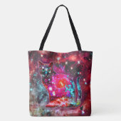 Kosmische Kat Alpha Tote Bag (Achterkant)