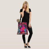 Kosmische Kat Alpha Tote Bag (Op model)