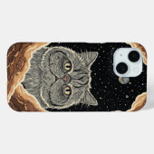 Kosmische Kat Case-Mate iPhone Case (Achterkant (horizontaal))
