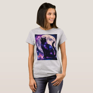 Kosmische kat – Celestial Dreamer Design T-shirt