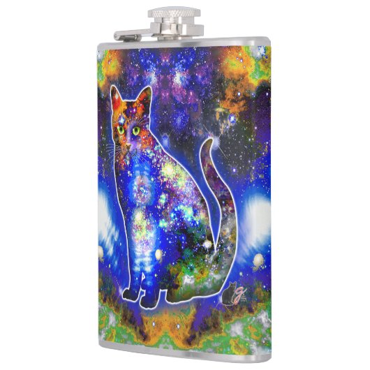 Kosmische Kat Epsilon Heupfles (Links)