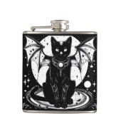 Kosmische Kat Kat Kat I Heupfles (Voorkant)