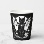 Kosmische Kat Kat Kat I Papieren Bekers (Voorkant)