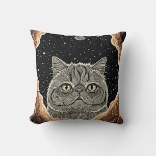Kosmische Kat Kussen
