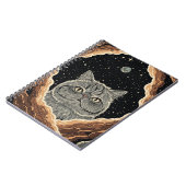Kosmische Kat Notitieboek (Linkerzijde)