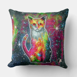 Kosmische Kat Omega Kussen