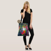 Kosmische Kat Omega Tote Bag (Op model)