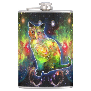 Kosmische Kat Omicron Heupfles