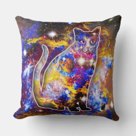 Kosmische Kat Psi Kussen