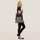 Kosmische Kat Tote Bag (Op model)