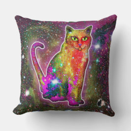Kosmische Kat Zeta Kussen