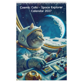 Kosmische Katten - Ruimtereiziger Kalender