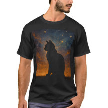 Kosmische Katten Silhouet