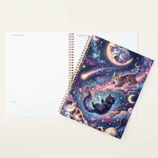 Kosmische katten tussen de sterren planner (Display)