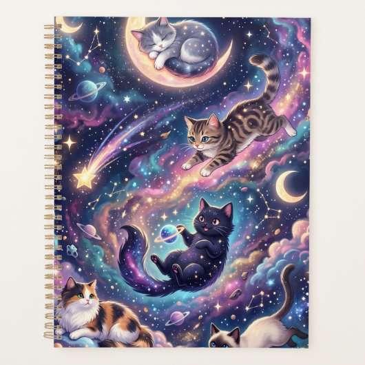 Kosmische katten tussen de sterren planner (Voorkant)