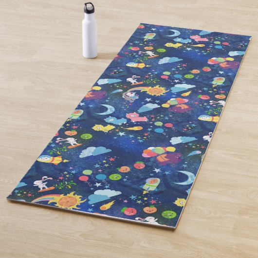 Kosmische Kawaii Yoga Mat (In situ)