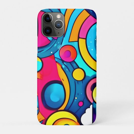 Kosmische Kermis Kunst Case-Mate iPhone Case (Achterkant)