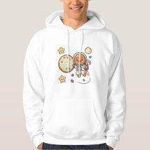 Kosmische Kerst Gingerbread Kerstmis Cute Ruimte