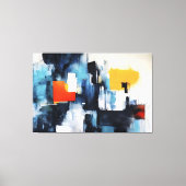 Kosmische Kleuren Canvas Afdruk (Voorkant)