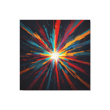 kosmische kleurenuitbarsting