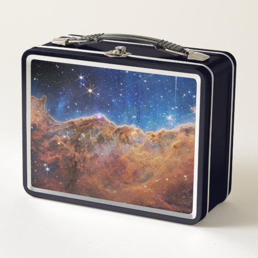 Kosmische Kliffen Carina Nevel Space Webb Telescoo (Voorkant)