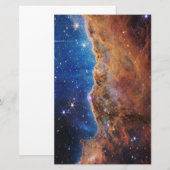Kosmische Kliffen Carina Nevel Space Webb Telescoo Briefpapier (Voorkant / Achterkant)