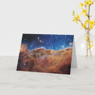 Kosmische Kliffen Carina Nevel Space Webb Telescoo Kaart
