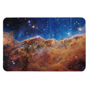 Kosmische Kliffen Carina Nevel Space Webb Telescoo Magneet