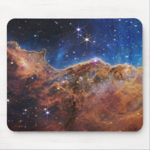 Kosmische Kliffen Carina Nevel Space Webb Telescoo Muismat