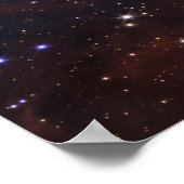 Kosmische Kliffen Carina Nevel Space Webb Telescoo Poster (Hoek)