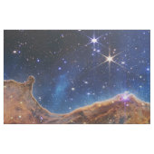 Kosmische Kliffen Carina Nevel Space Webb Telescoo Stof (Fat Quarter)
