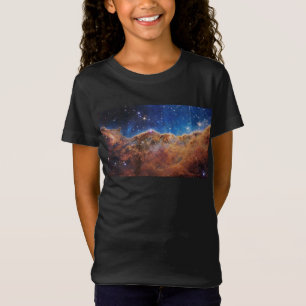 Kosmische Kliffen Carina Nevel Space Webb Telescoo T-shirt