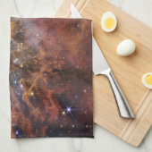 Kosmische Kliffen Carina Nevel Space Webb Telescoo Theedoek (Quarter Fold)