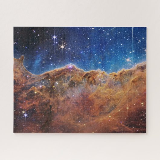 Kosmische kliffen in de Carina-nevel Legpuzzel (Horizontaal)