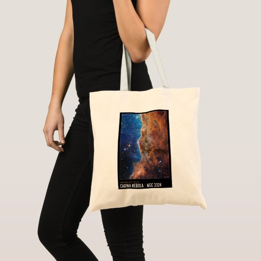 Kosmische kliffen James Webb NASA-geïnspireerd Tote Bag (Voorkant (product))