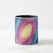 Kosmische Koffie Mok Buitenruimte Ontwerp (Midden)