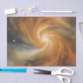 kosmische koperen nevelwervel tissuepapier (Craft)