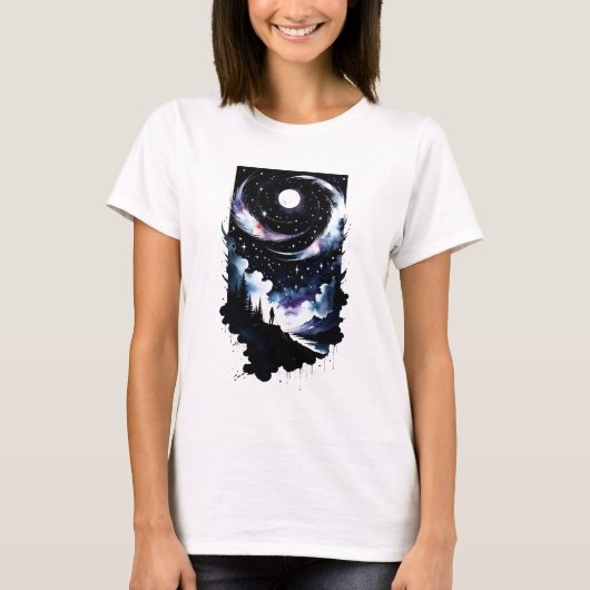 kosmische kroniekschrijver t-shirt (Voorkant)