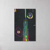 Kosmische Kunst Canvas Afdruk (Voorkant)