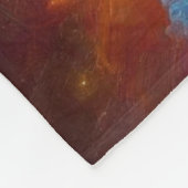 Kosmische kwal artwork fleece deken (Hoek)