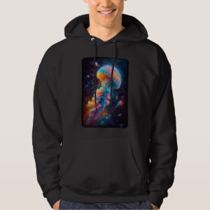 Kosmische kwal artwork hoodie