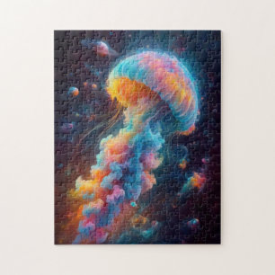 Kosmische kwal artwork legpuzzel